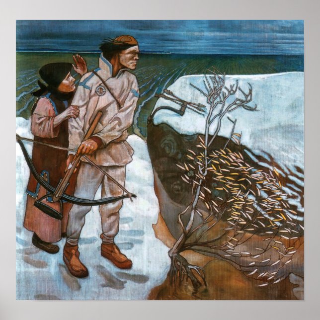 Akseli Gallen-Kallela - Joukahainen's Revenge Poster (Front)