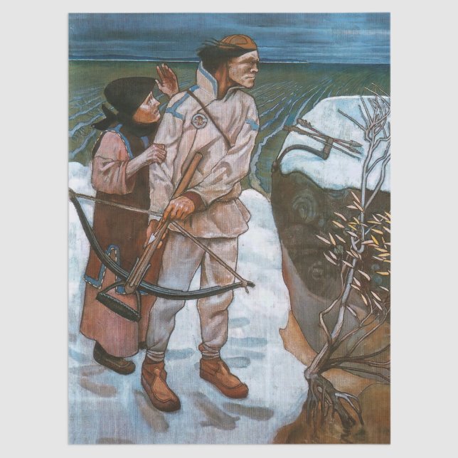 Akseli Gallen-Kallela - Joukahainen's Revenge Tissue Paper (Creator Uploaded)