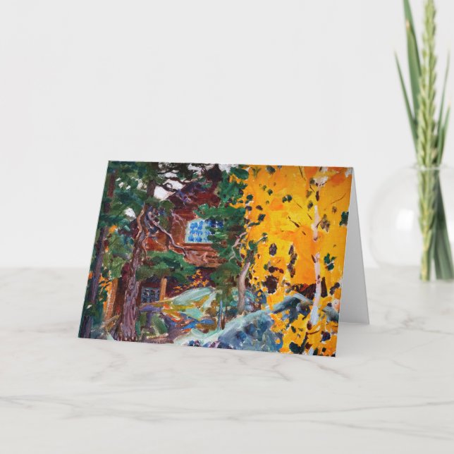 Akseli Gallen-Kallela - Kalela in Autumn Card (Front)