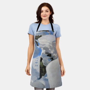 Akseli Gallen-Kallela - Lair of the Lynx Apron