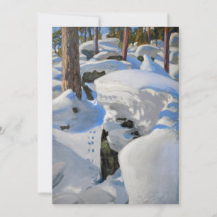 Akseli Gallen-Kallela - Lair of the Lynx Invitation