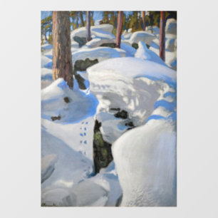 Akseli Gallen-Kallela - Lair of the Lynx Wall Decal