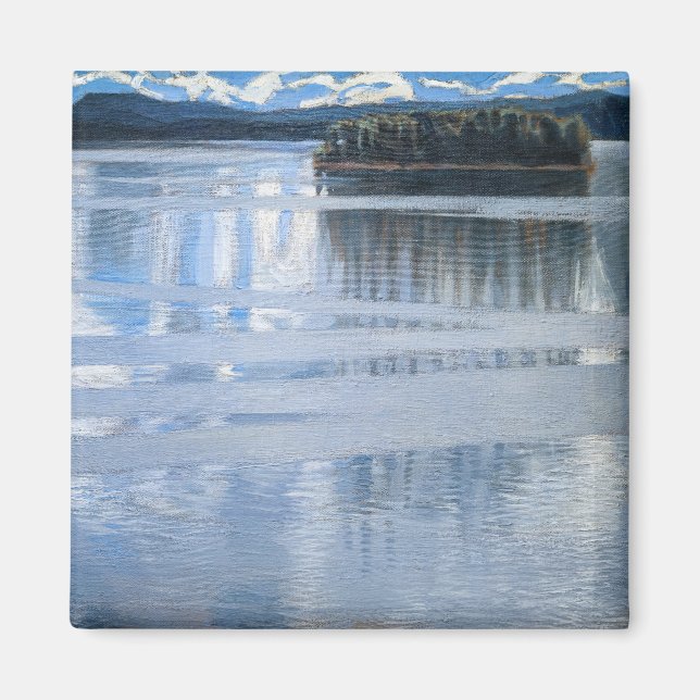Akseli Gallen-Kallela - Lake Keitele Magnet (Front)