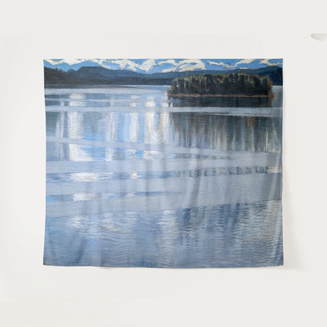 Akseli Gallen-Kallela - Lake Keitele Tapestry (Front (Horizontal))
