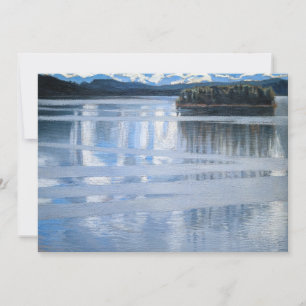 Akseli Gallen-Kallela - Lake Keitele Thank You Card