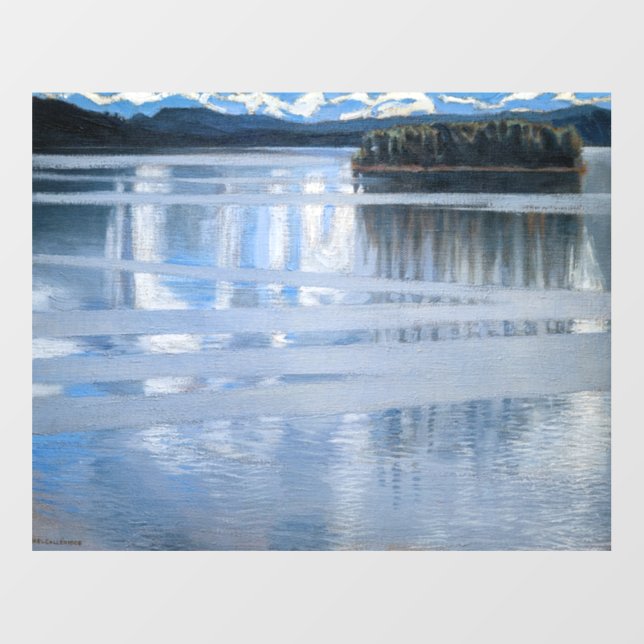 Akseli Gallen-Kallela - Lake Keitele Wall Decal (Front)