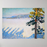 Akseli Gallen-kallela - Lake Ruovesi In Winter Poster at Zazzle