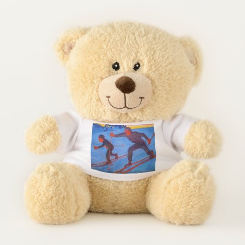 Akseli Gallen_Kallela _ Skiers Teddy Bear