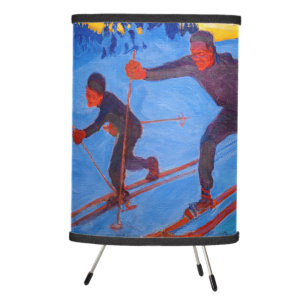 Akseli Gallen-Kallela - Skiers Tripod Lamp