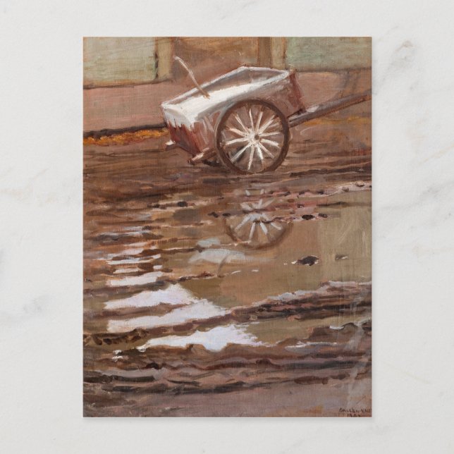 Akseli Gallen-Kallela Speglingar CC0469 Postcard (Front)