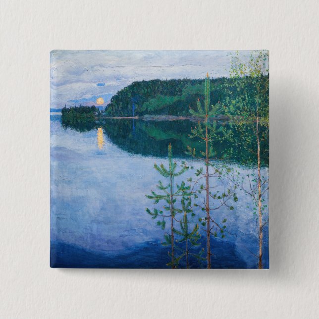 Akseli Gallen-Kallela - Spring Night Button (Front)