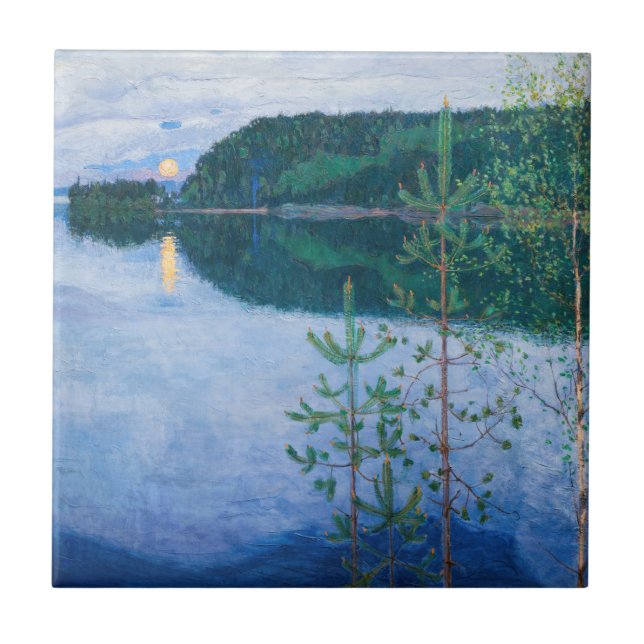 Akseli Gallen-Kallela - Spring Night Ceramic Tile (Front)