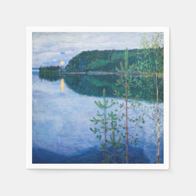 Akseli Gallen-Kallela - Spring Night Napkins (Front)