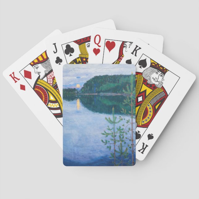 Akseli Gallen-Kallela - Spring Night Poker Cards (Back)