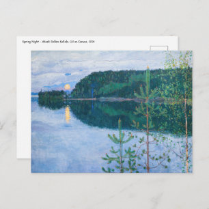Akseli Gallen-Kallela - Spring Night Postcard