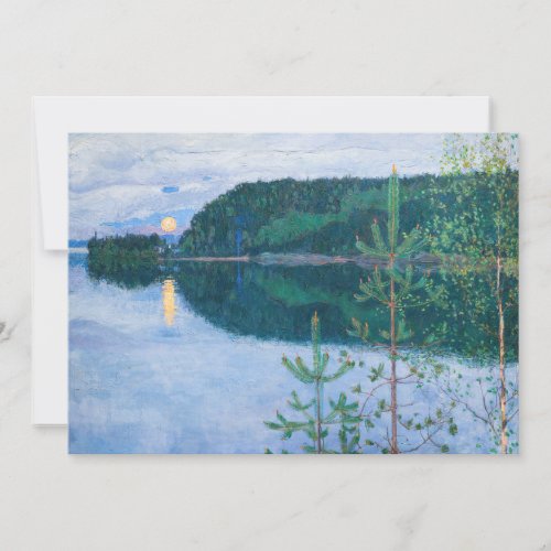 Akseli Gallen_Kallela _ Spring Night Thank You Card