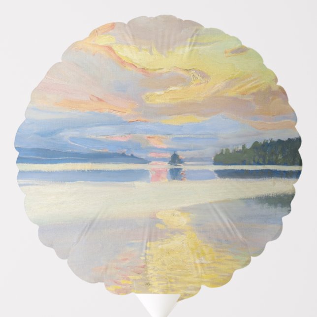 Akseli Gallen-Kallela - Sunset over Lake Ruovesi Balloon (Front)