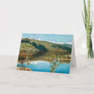 Akseli Gallen-Kallela - Thunderclouds on Horizon Card