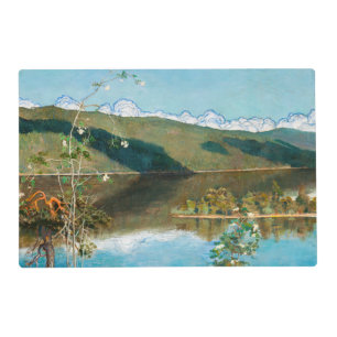 Akseli Gallen-Kallela - Thunderclouds on Horizon Placemat