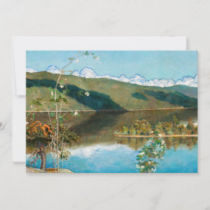 Akseli Gallen-Kallela - Thunderclouds on Horizon Thank You Card