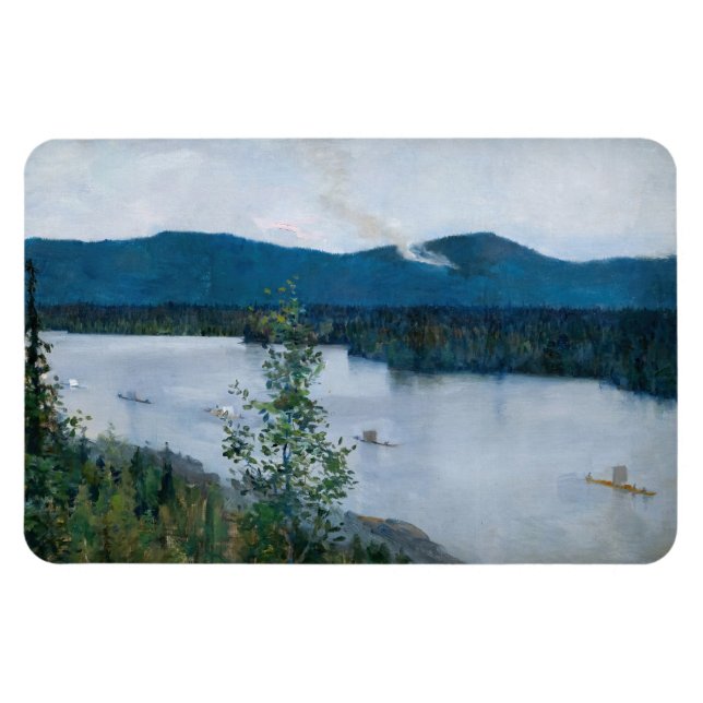 Akseli Gallen-Kallela - Vuokatti Magnet (Horizontal)