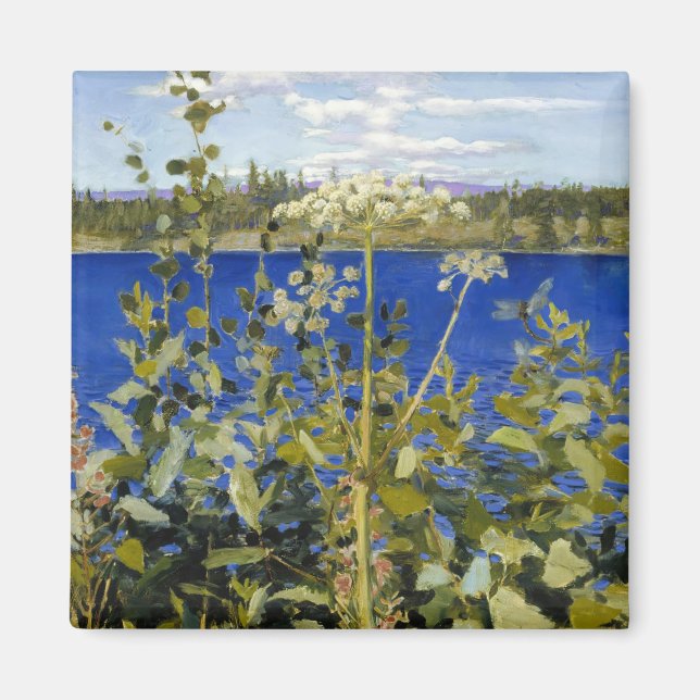 Akseli Gallen-Kallela - Wild Angelica Magnet (Front)