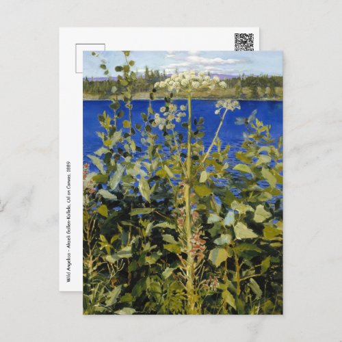 Akseli Gallen_Kallela _ Wild Angelica Postcard