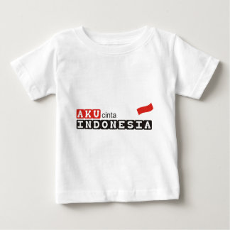 aku cinta indonesia baby T-Shirt