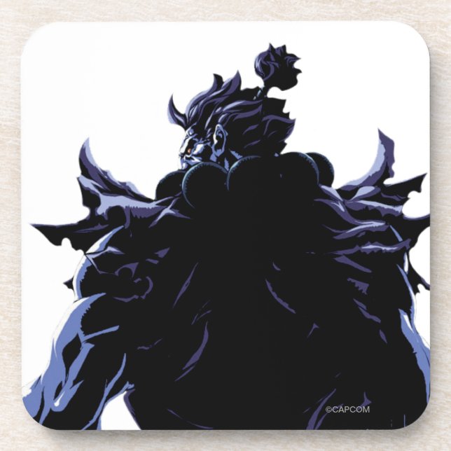 Akuma Back 2 Drink Coaster (Front)