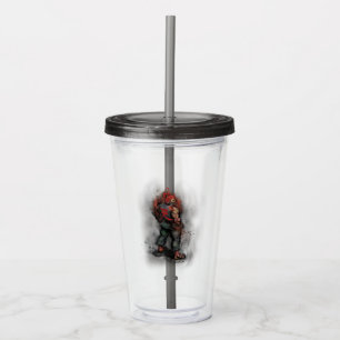 Akuma Back Acrylic Tumbler