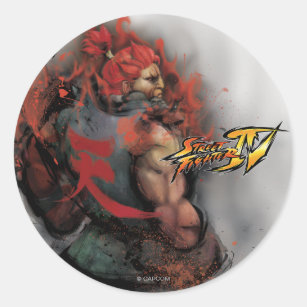 Akuma Street Fighter 4 Sticker