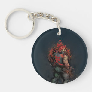 Akuma Back Keychain