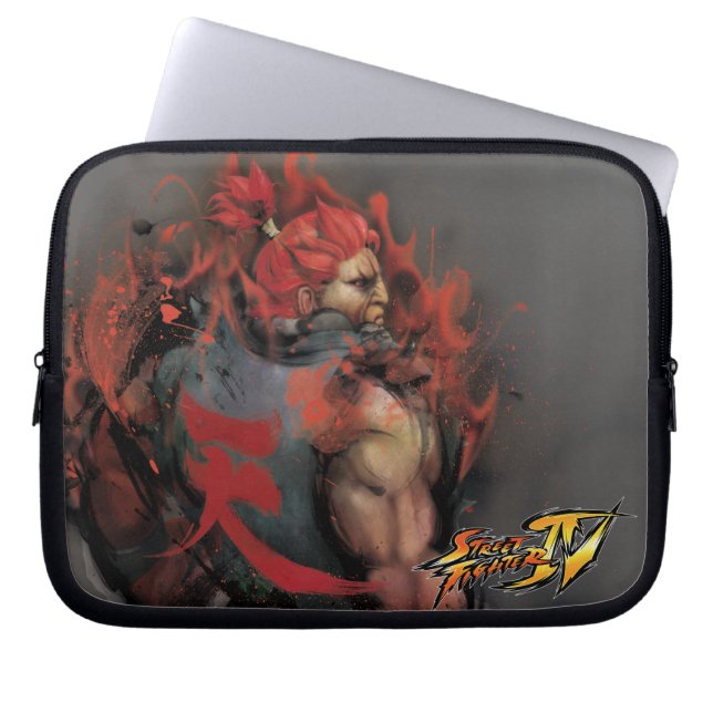 Akuma Back Laptop Sleeve (Front)