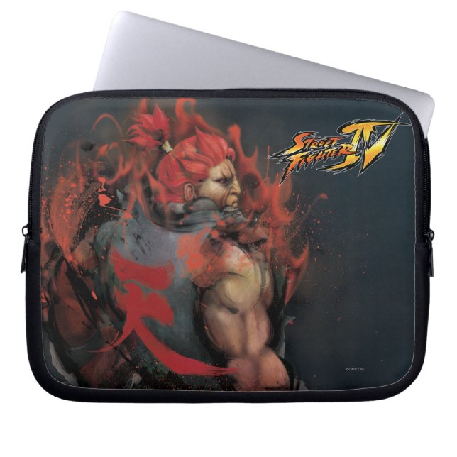 Akuma Back Laptop Sleeve (Front)