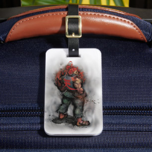 Akuma Back Luggage Tag