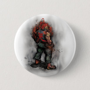 Akuma Back Pinback Button