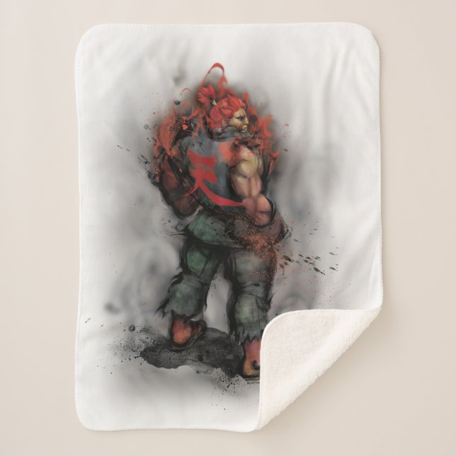 Akuma Back Sherpa Blanket (Front)