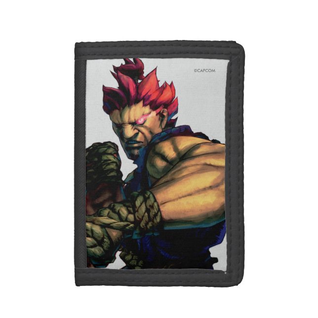Akuma Blocking Tri-fold Wallet (Front Vertical)