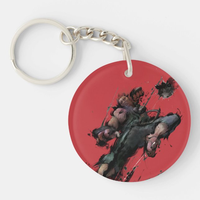 Akuma Kick Keychain (Front)