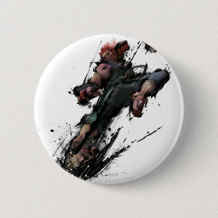 Akuma Kick Pinback Button