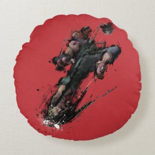 Akuma Kick Round Pillow