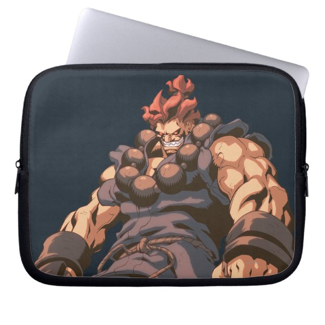 Akuma Medium Shot Laptop Sleeve (Front)