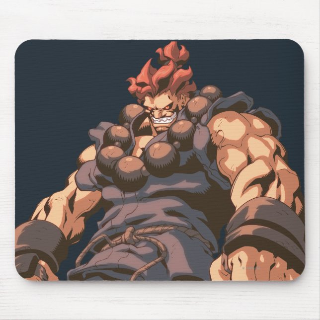 Akuma Medium Shot Mouse Pad (Front)