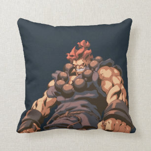 Akuma Medium Shot Throw Pillow