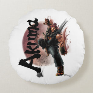 Akuma Round Pillow
