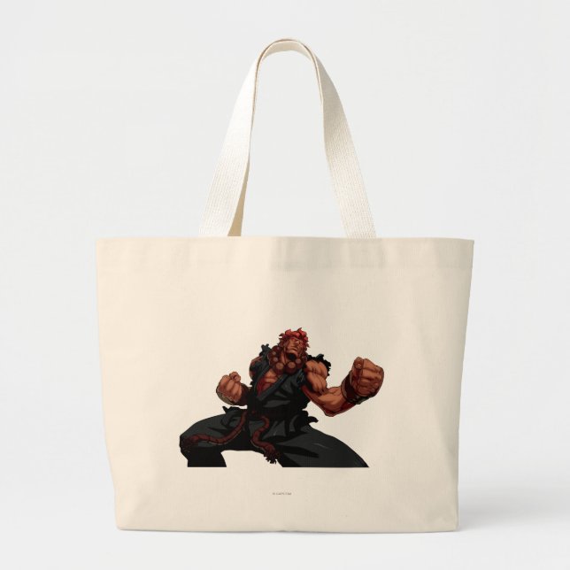 Akuma Stance Large Tote Bag (Front)