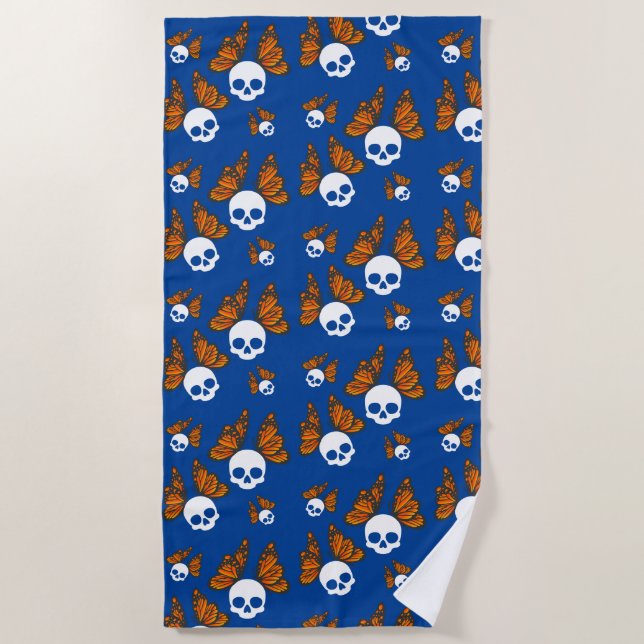 Akumal Mexico Design - Beach Towel (Front)