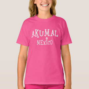 Akumal Mexico Design - Girls' Basic T-Shirt