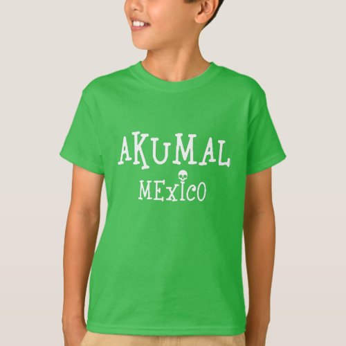 Akumal Mexico Design _ Kids Basic T_Shirt