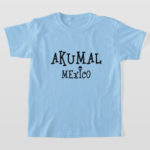 Akumal Mexico Design _ Kids Basic T_Shirt